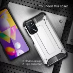 Techsuit - Hátlap tok - Hybrid Armor - Samsung Galaxy A34 5G - Black (fekete)