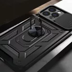 iPhone13 - Hátlap tok - fekete - Techsuit CamShield