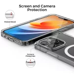 iPhone13 Pro - Hátlap tok MagSafe - átlátszó - Techsuit