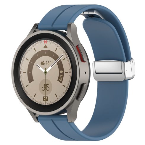 Techsuit - Watchband 22mm (W011) - Huawei Watch GT 2 (46mm)/GT 2 Pro/GT 3 Pro (46mm)/Ultimate, Xiaomi Watch S1 - Blue (kék)