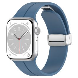   Techsuit - Watchband (W011) - Apple Watch 1/2/3/4/5/6/7/8/9/10/SE/SE 2 (38/40/41/42mm) - Blue (kék)