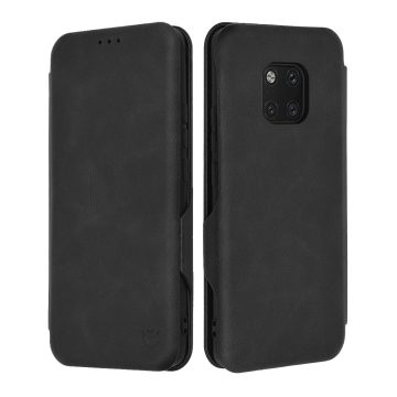   Techsuit - Safe Wallet Plus Notesz tok - Huawei Mate 20 Pro - Black (fekete