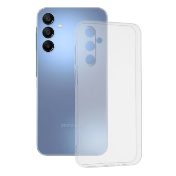   Techsuit - Hátlap tok - Clear Szilikon - Samsung Galaxy A15 4G / A15 5G - (átlátszó)