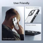 ESR  Air Armor tok  - iPhone13 - (átlátszó-fekete)