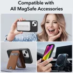 iPhone13 - Hátlap tok MagSafe - fekete - ESR Classic Hybrid HaloLock