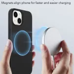 iPhone13 - Hátlap tok MagSafe - fekete - ESR Classic Hybrid HaloLock