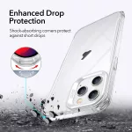 iPhone13 - Hátlap tok MagSafe - fekete - ESR Classic Hybrid HaloLock