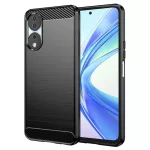 Honor X7b / X7b 5G / 90 SMART - Hátlap tok - fekete - Techsuit Carbon Silic