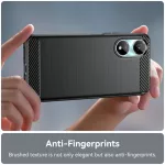 Honor X7b / X7b 5G / 90 SMART - Hátlap tok - fekete - Techsuit Carbon Silic