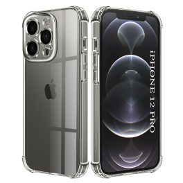  iPhone12 Pro - Hátlap tok - átlátszó - Techsuit Shockproof