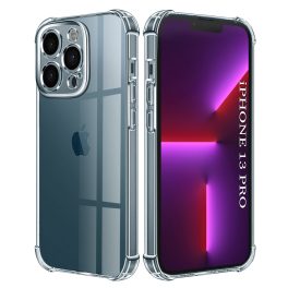   iPhone13 Pro - Hátlap tok - átlátszó - Techsuit Shockproof