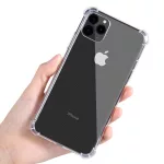 iPhone13 Pro - Hátlap tok - átlátszó - Techsuit Shockproof