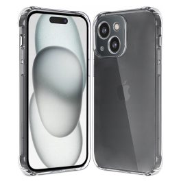 iPhone15 - Hátlap tok - átlátszó - Techsuit Shockproof
