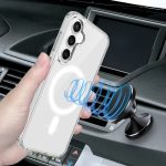 Samsung S24 Plus - Hátlap tok MagSafe - átlátszó - Techsuit