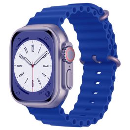   Óraszíj - Apple Watch (42/44/45/46/49mm) - kék - Watchband(W038) - Techsuit