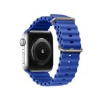 Óraszíj - Apple Watch (42/44/45/46/49mm) - kék - Watchband(W038) - Techsuit