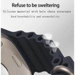 Óraszíj - Apple Watch (42/44/45/46/49mm) - kék - Watchband(W038) - Techsuit