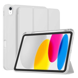   Tablet - iPad 10 (2022) 10.9 / 11 (2025) - Notesz tok - szürke - Flex Trifo