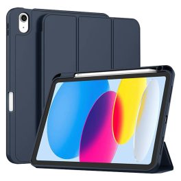   Tablet - iPad 10 (2022) 10.9 / 11 (2025) - Notesz tok - kék - Flex Trifold