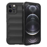 iPhone12 - Hátlap tok - fekete - Techsuit Magic Shield