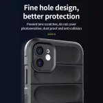 iPhone12 - Hátlap tok - fekete - Techsuit Magic Shield