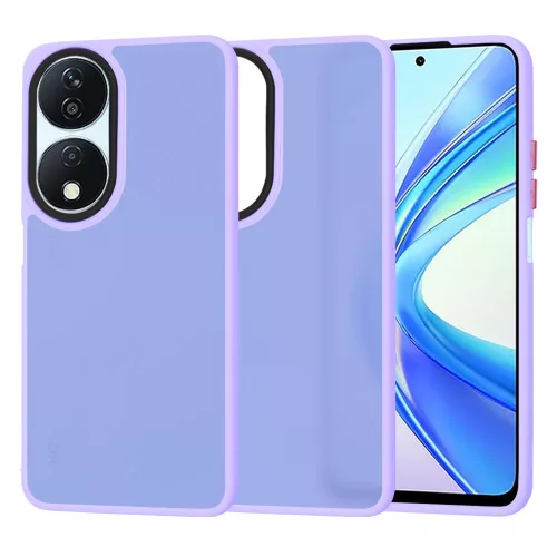 Honor X7b / X7b 5G / 90 SMART - Hátlap tok - lila - Techsuit HaloFrost Seri