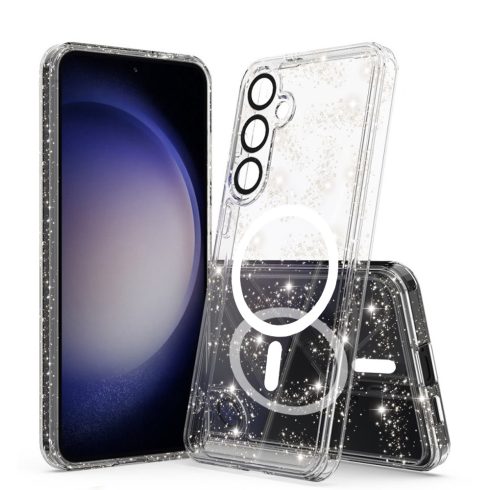 Techsuit - SparkleSkin MagSafe tok - SAMSUNG  S24 Plus - Clear (átlátszó)