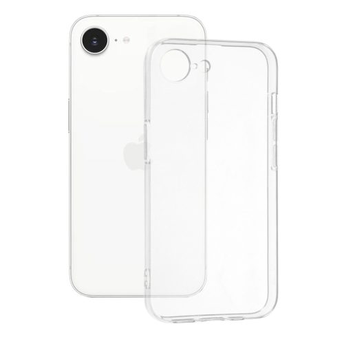 iPhone16e  Hátlap tok - (átlátszó)  Transparent