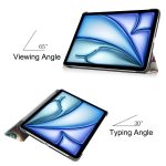 Techsuit - FoldPro Notesz tok - iPad Air 11 (2024) / Air 11 (2025) - Butterfly (mintás)