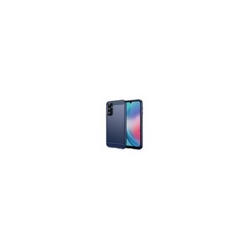   Techsuit - Hátlap tok - Carbon Szilikon - Samsung Galaxy A34 5G - Blue (kék)