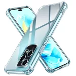 Honor 200 Lite - Hátlap tok - átlátszó - Techsuit Shockproof