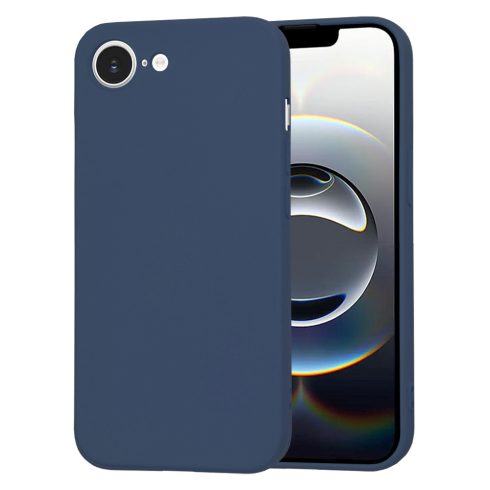 iPhone16e - Hátlap tok - (kék) - SoftFlex