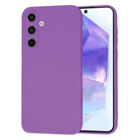 Techsuit - Hátlap tok - SoftFlex - Samsung Galaxy A55 5G - Purple (lila)