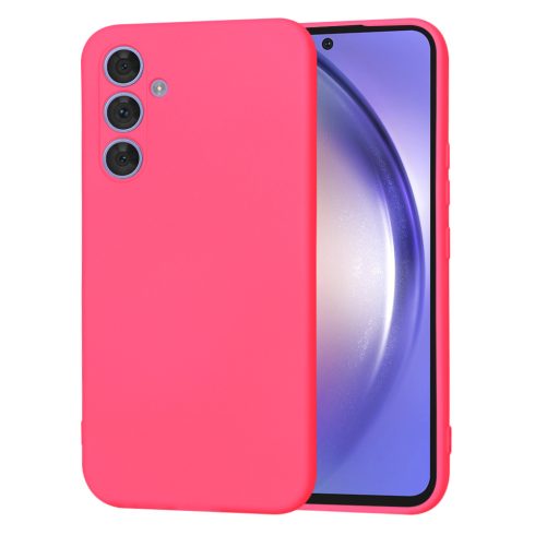 Techsuit - Hátlap tok - SoftFlex - Samsung Galaxy A54 - Hot Pink (rózsaszín)