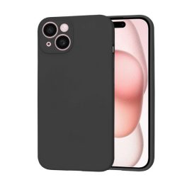 iPhone15 - Hátlap tok - fekete - Techsuit SoftFlex
