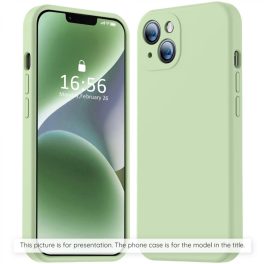 iPhone15 Pro - Hátlap tok - menta zöld - Techsuit SoftFlex
