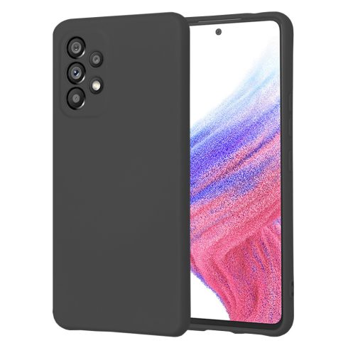 Techsuit - Hátlap tok - SoftFlex - Samsung Galaxy A53 5G - Black (fekete)