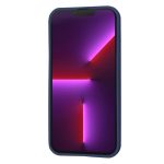 iPhone13 Pro - Hátlap tok - sötétkék - SoftFlex