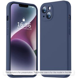   iPhone14 Pro Max - Hátlap tok - sötétkék - Techsuit SoftFlex