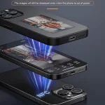 iPhone13 Pro Max - Hátlap tok - fekete - Techsuit SmartScreen NFC