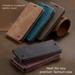 Techsuit - Confy Cover Notesz tok - Honor 200 - Black (fekete)