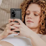 Honor 200 - Hátlap tok - fekete - Techsuit Carbon