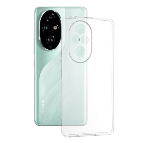 Tok szilikon, Honor 200 Pro Techsuit Clear (átlátszó) Silicone (átlátszó)
