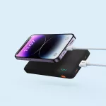 Powerbank - 10000 mAh - fekete - Baseus Airpow - 20W