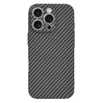 iPhone16 Pro - Hátlap tok - fekete - carbon - Techsuit Carbonit FiberShell