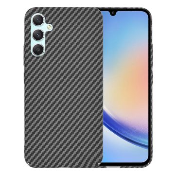   Techsuit - Hátlap tok - Carbonite FiberShell - Samsung Galaxy A34 5G - Black (fekete)