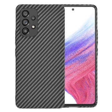   Techsuit - Hátlap tok - Carbonite FiberShell - Samsung Galaxy A53 5G - Black (fekete)