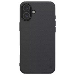   iPhone16 - Hátlap tok - fekete - Nillkin Super Frosted Shield Pro