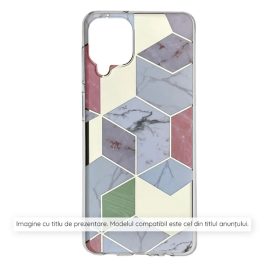 iPhone16 - Hátlap tok - mintás - Techsuit Marble