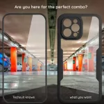 iPhone13 - Hátlap tok MagSafe - fekete - 360 teljes